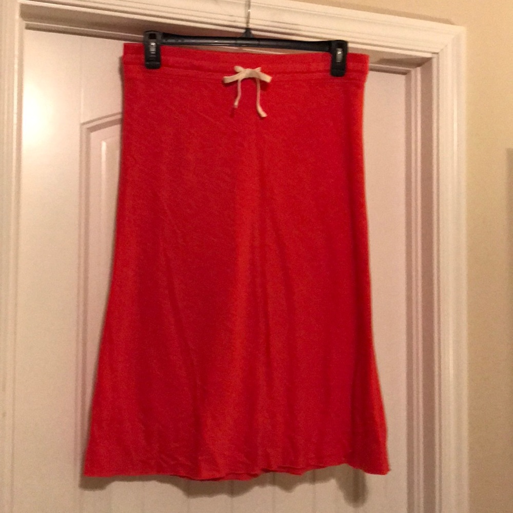 Joe Fresh coral knit skirt